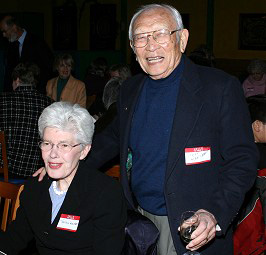 Jerry with Teresa at 2007 Martin Luther King awards banquet