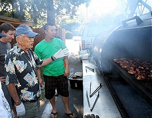 Jerry Kaneko, BBQ cook